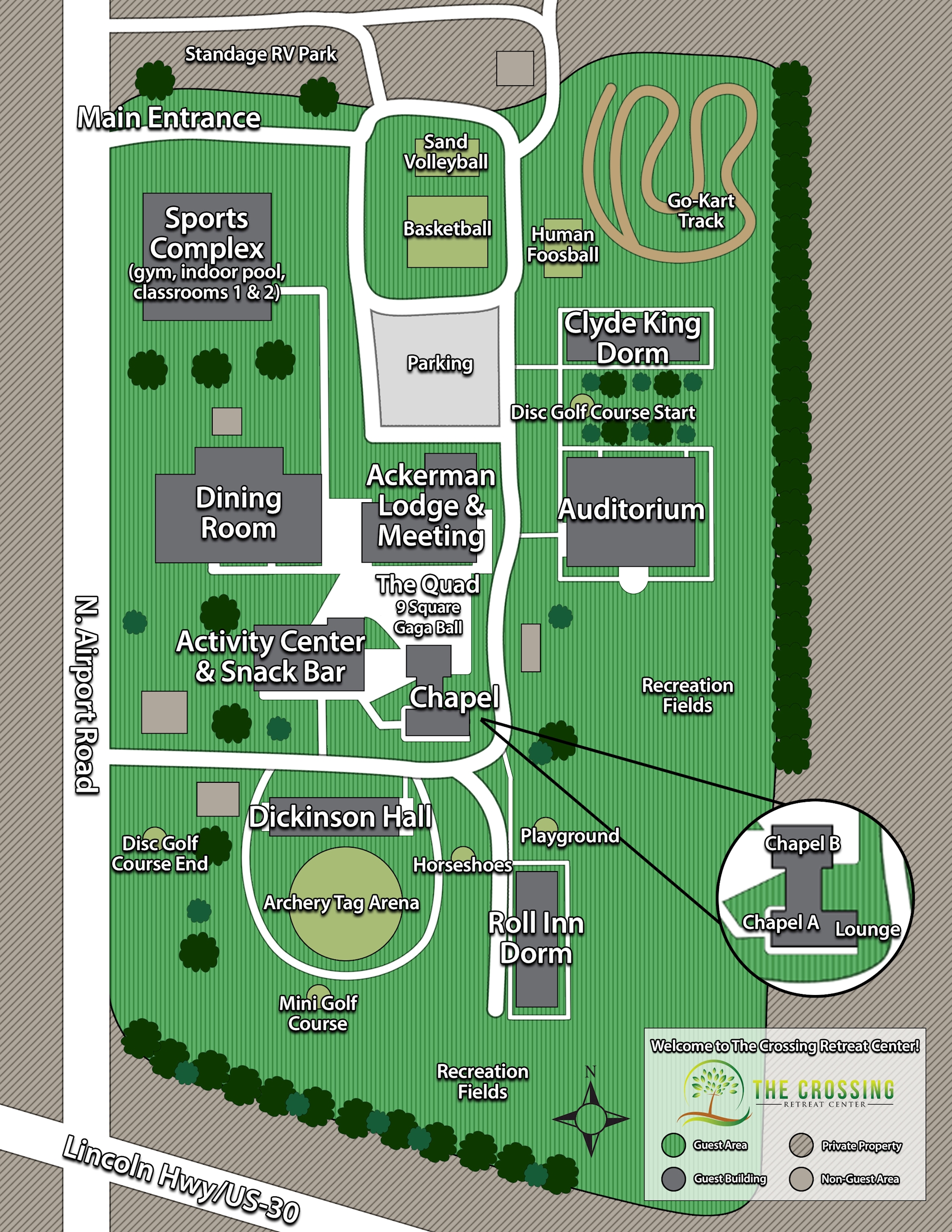 The Crossing Property Map